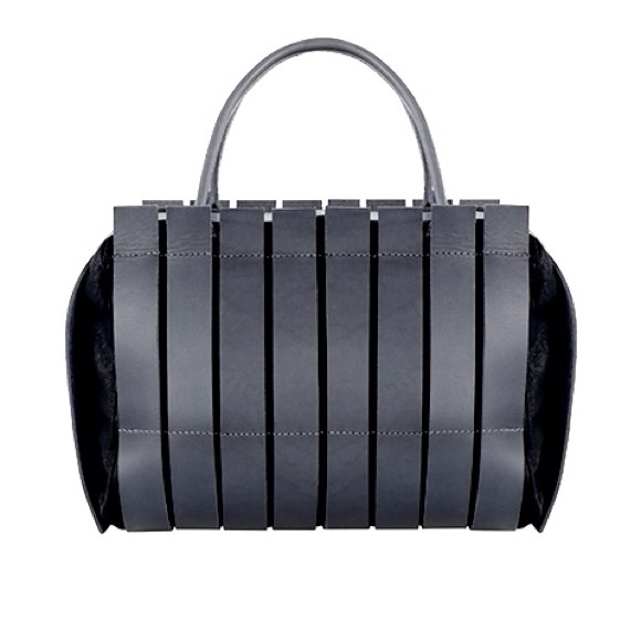 Kristina Kruopienyte Handbags - Kristina Kruopienyte Stylish Black Leather Handbag